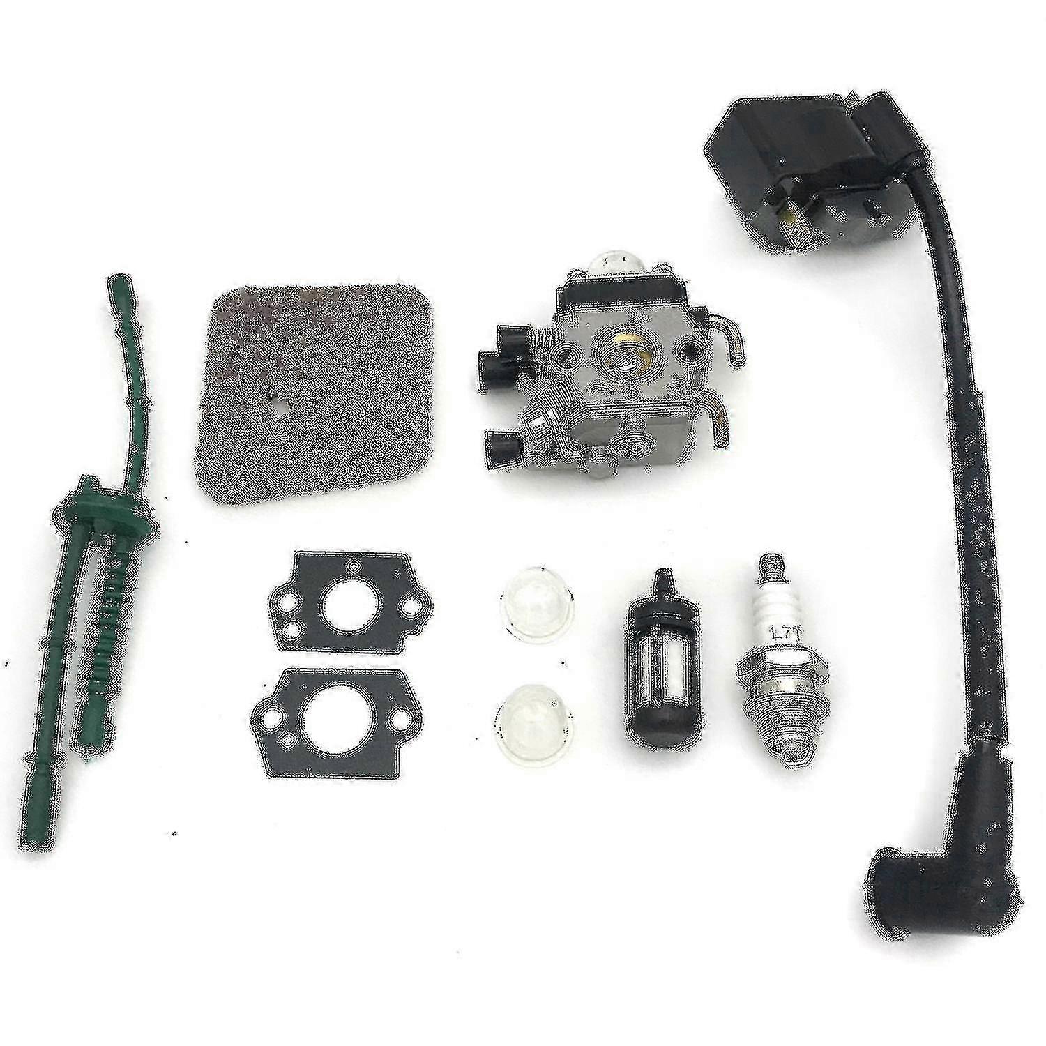 Stihl FS38 FS45 FS55 Carburetor & Ignition Coil Replacement Parts for Trimmer Weeder