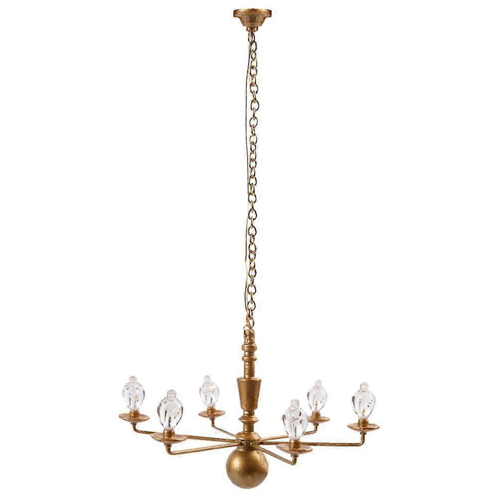 Micro Landscape Hanging Lamp Decorative Miniature Ceiling Light Ornament