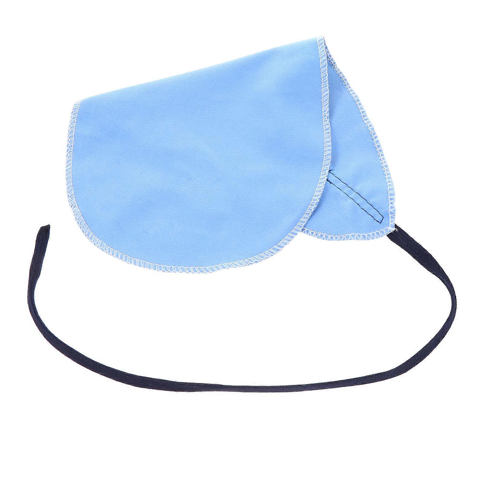 Clarinet Cleaning Cloth Inside Tube Maintenance For Saxophone Piccolo Flute Wind Instruments Blue 31x16x0.1cm Cleaning Tool 2Pcs