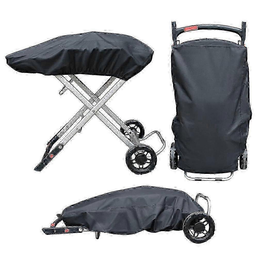 غطاء شواية غاز محمول Weber Traveler 210D حماية شواء مقاومة للماء شديدة التحمل 101x49x25 سم