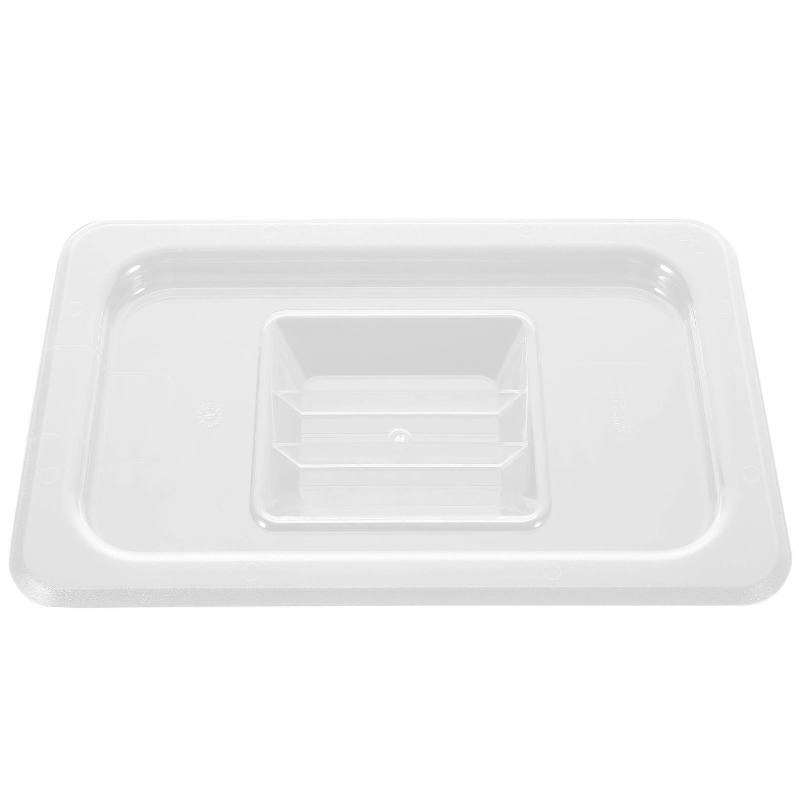 Dessert Maker Cover Ice Cream Machine Lid Protector Transparent Use PP Material 26.50X16.00X2.00CM 1Pack