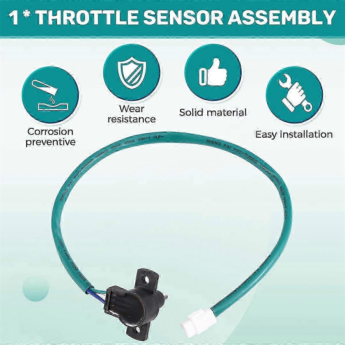 Black Throttle Sensor Assembly for Yamaha Golf Cart G19 G22 G23 G27
