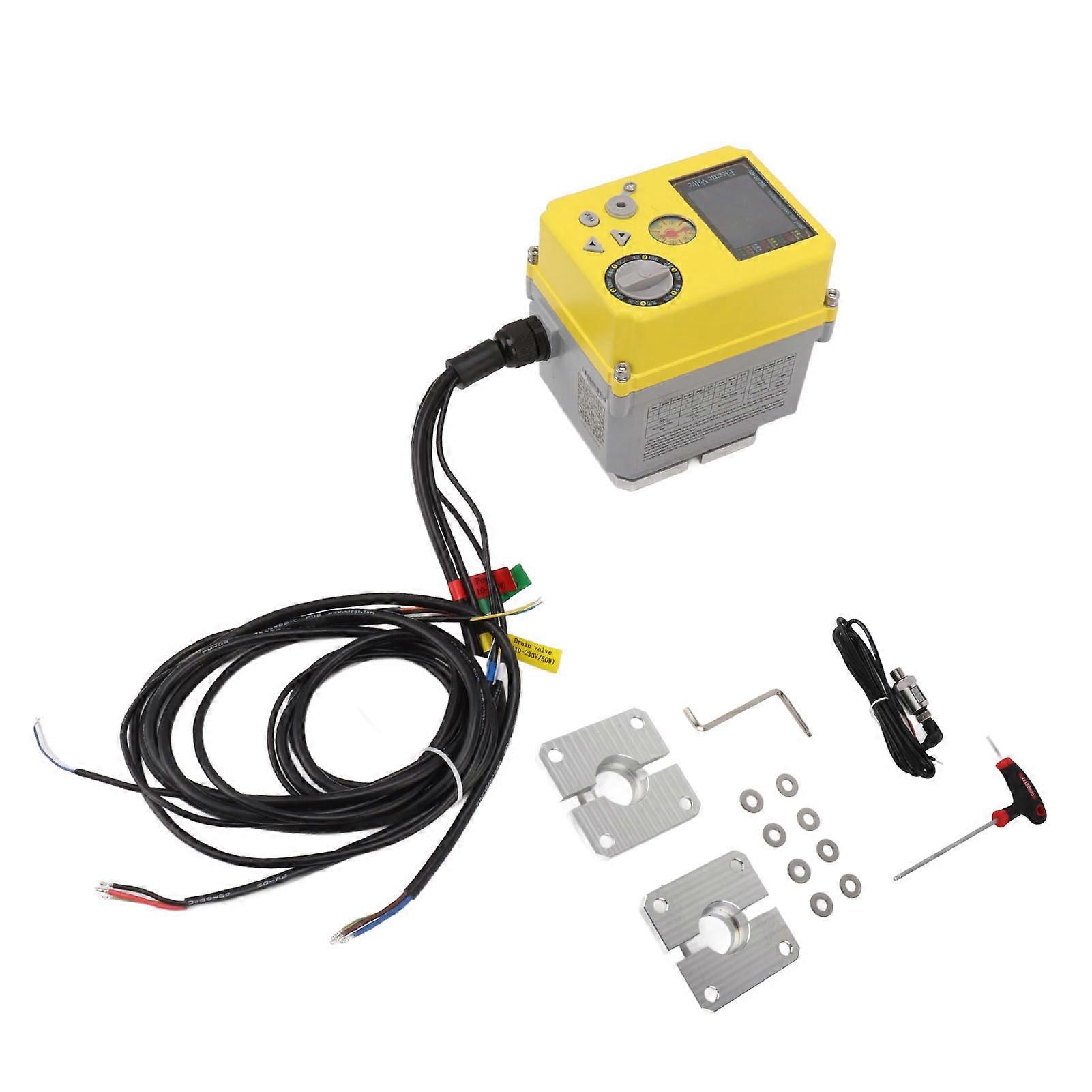 6-Way WIFI Smart Backwash Valve for Swimming Pool, 6-Position Automatic Multi-Way Valve 110V-240V