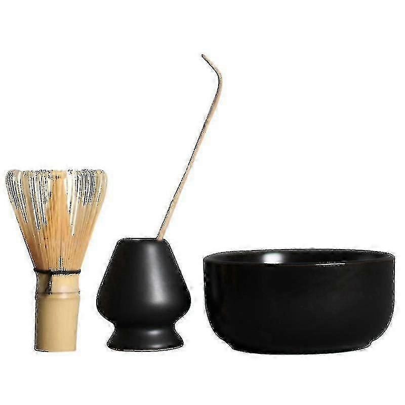 4 قطع ماتشا مجموعة ماتشا خفقت فرشاة المهنية مسحوق الشاي الأخضر خفقت Chasen حفل الشاي فرشاة ل