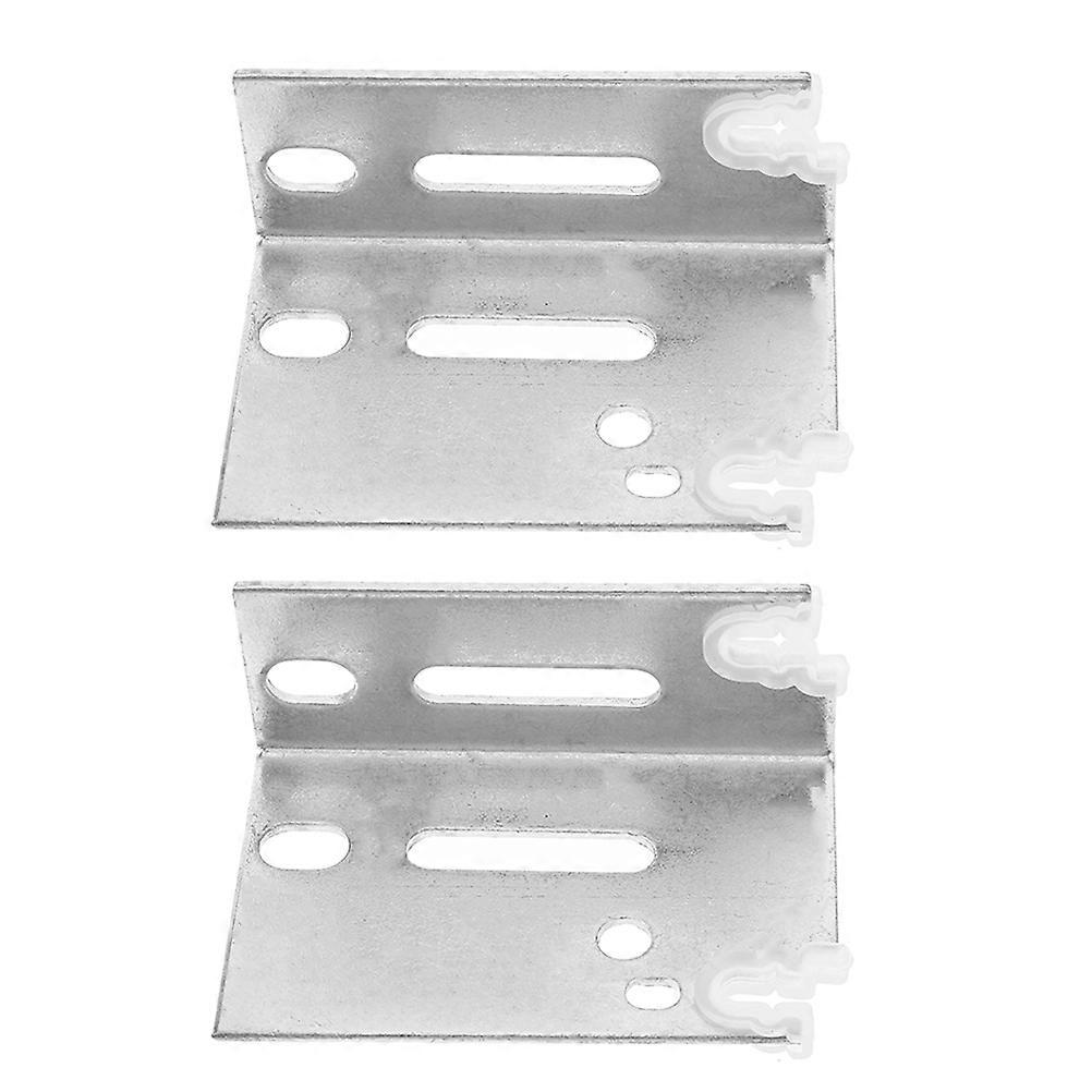 Steel Heating Panel Wall Bracket Radiator Hook Holder 2 pcs Easy Installation No Tools Required Compatible with Various Panel Radiators for Home