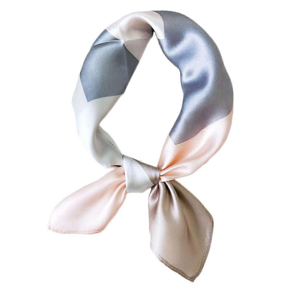 Ladies Wraps and Shawls Fashion Silk Scarf Handbag Accessory Pink 53x53cm 1Pack