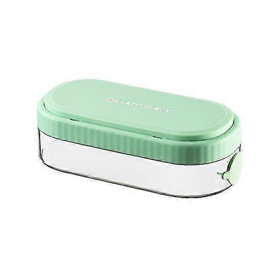 Ice Tray with Lid Storage Box Anti-Spill for Square Ice Cubes Mold Easy Release 18 Cavity Reusable Ice Maker for Cocktails Whiskey Parties