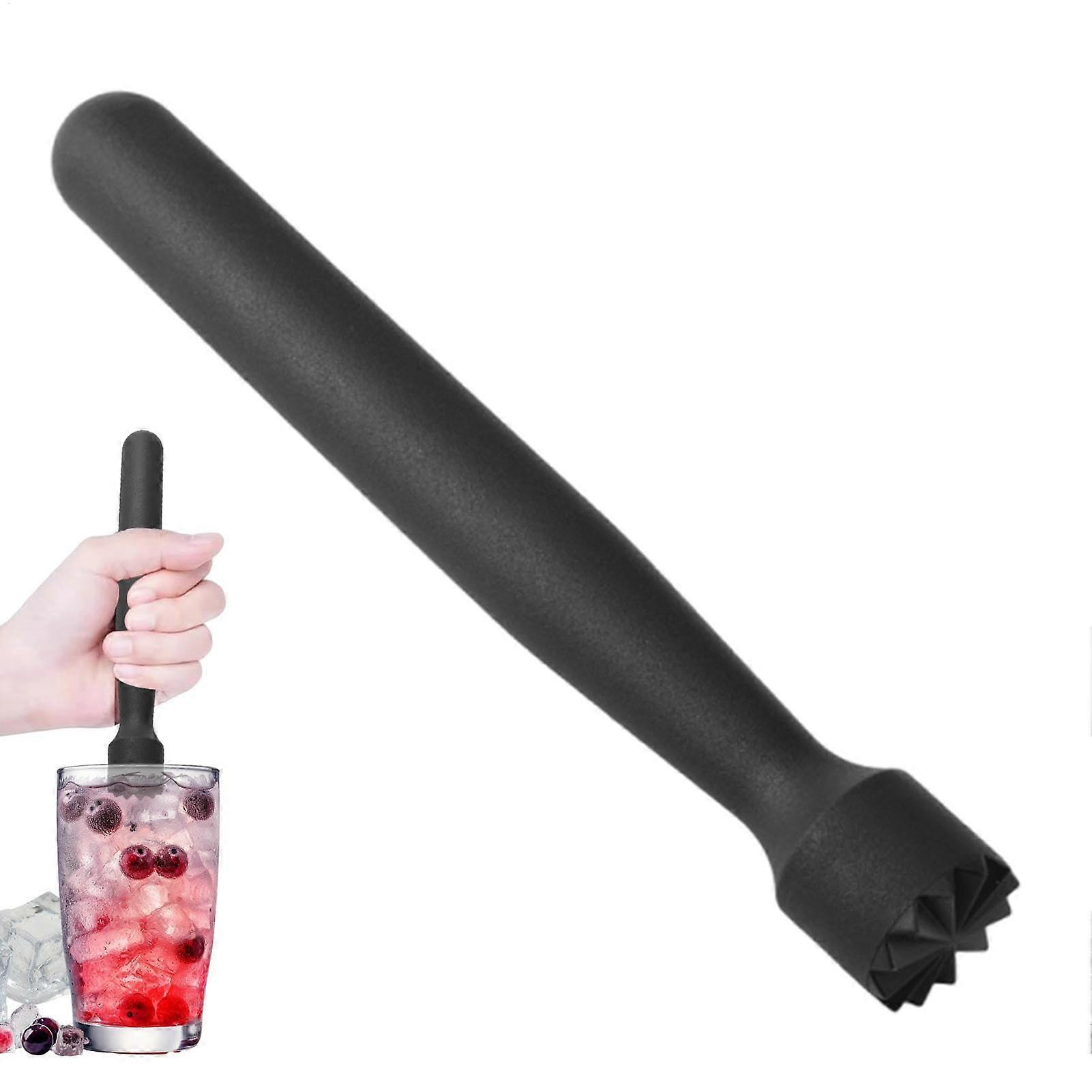 Frucht-Masher Muddler for Cocktails | Ergonomic Grip, Heavy-Duty Kitchen Tool, Wine Mixing Stick for Restaurant Use