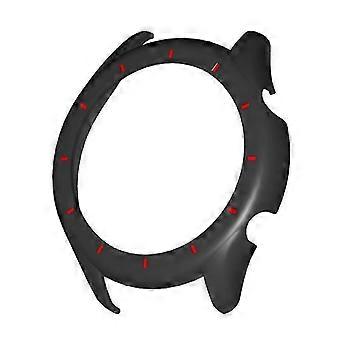 Smartwatch voor Case voor Huami Amazfit GTR 3/GTR 3 pro Slijtvaste Protector f--Zwart rood