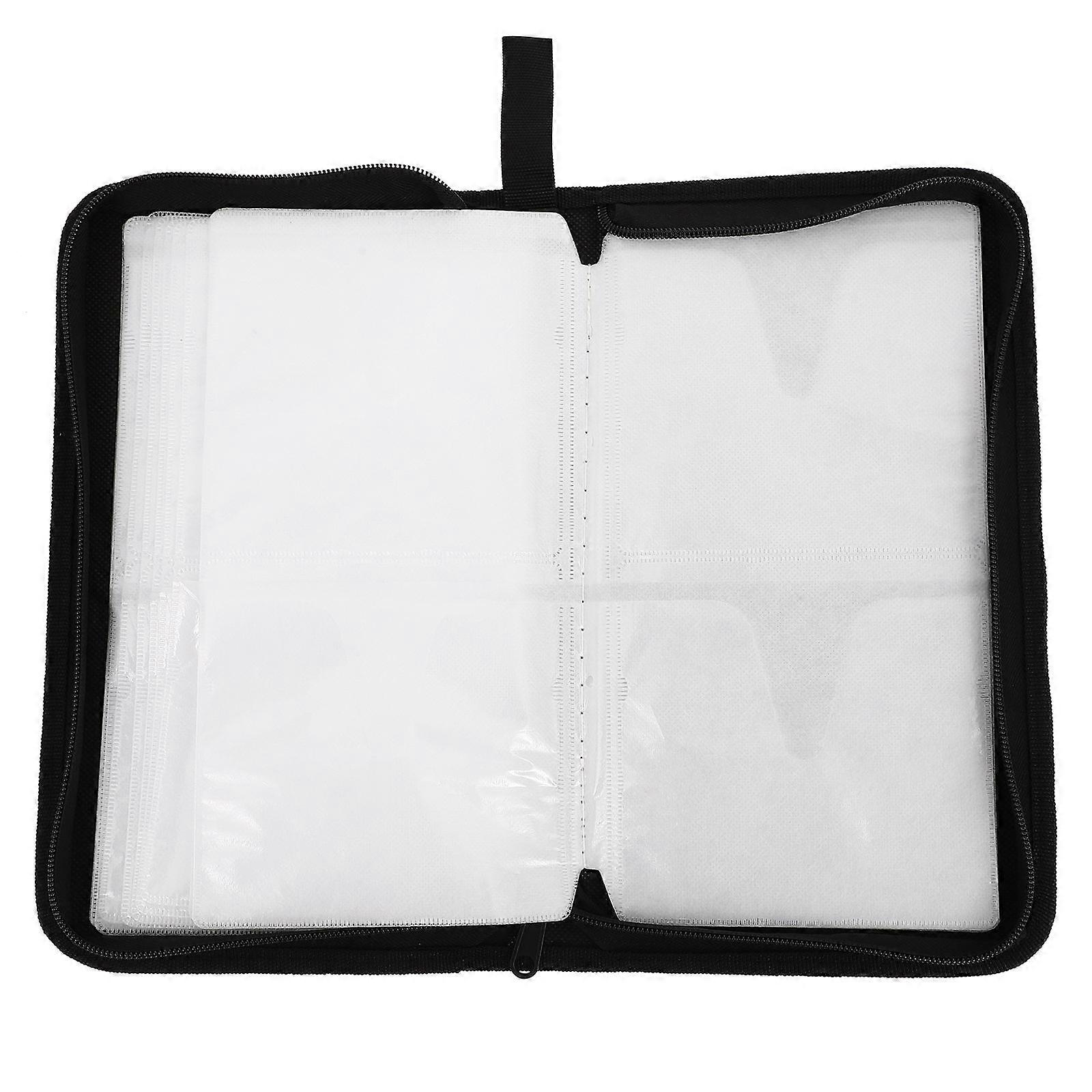 Cloth CD Storage Container with Large Capacity for Safekeeping Multiple Discs