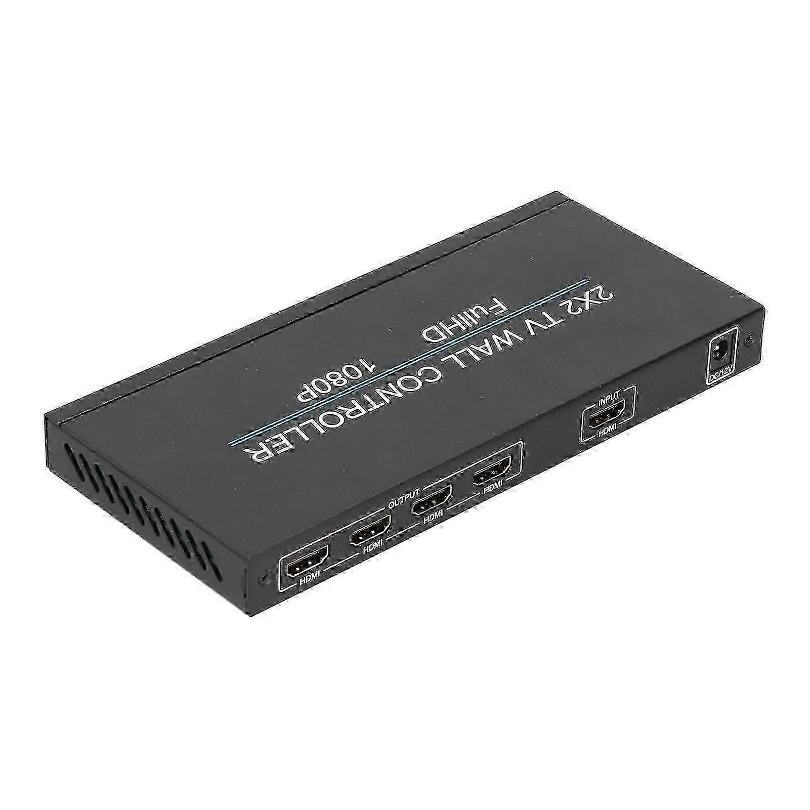Contrôleur de mur vidéo Interface multimédia HD 2x2 Processeur d’image pour entrée HD Prise TV