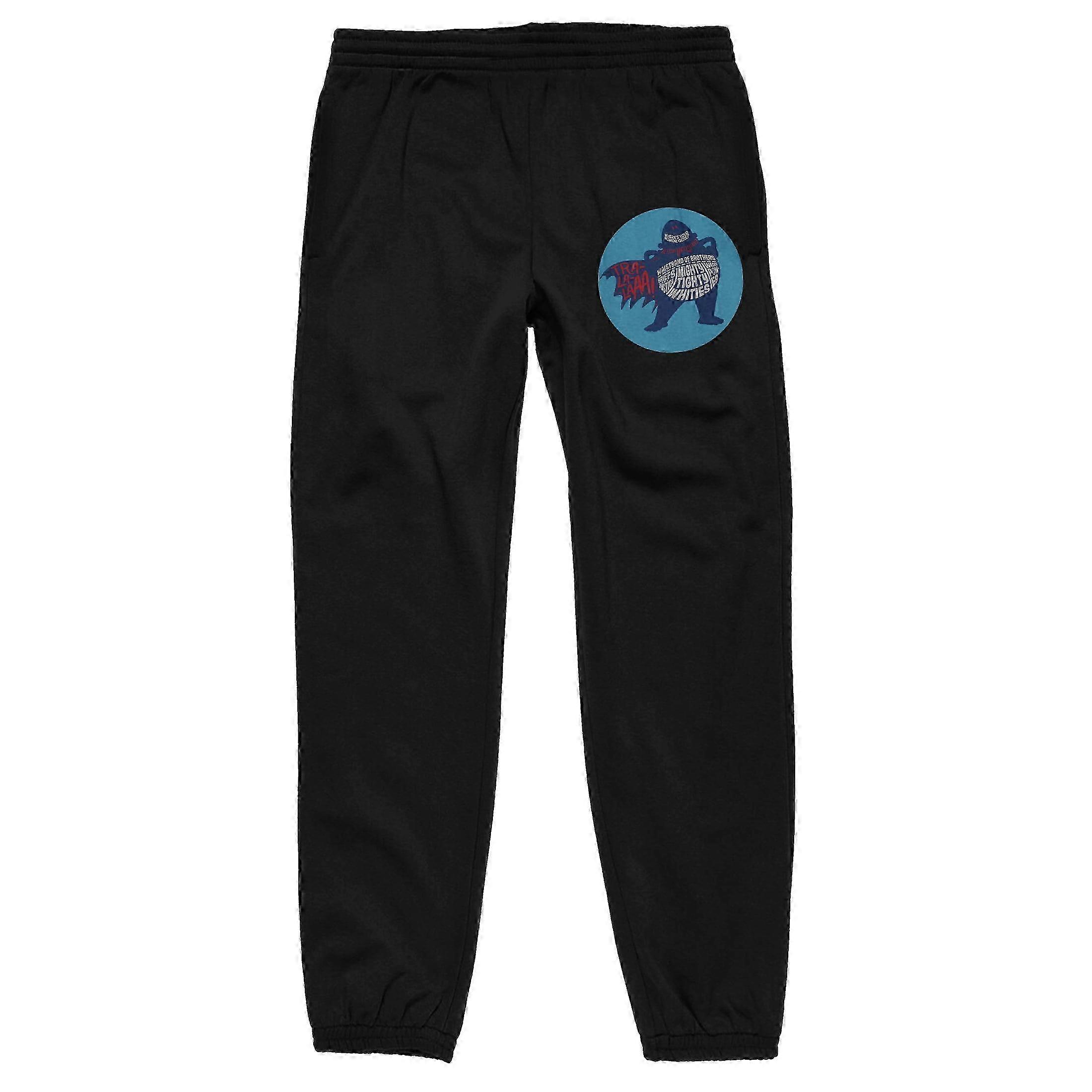 Men's Black Jogger Pants for Captain Underpants - Small