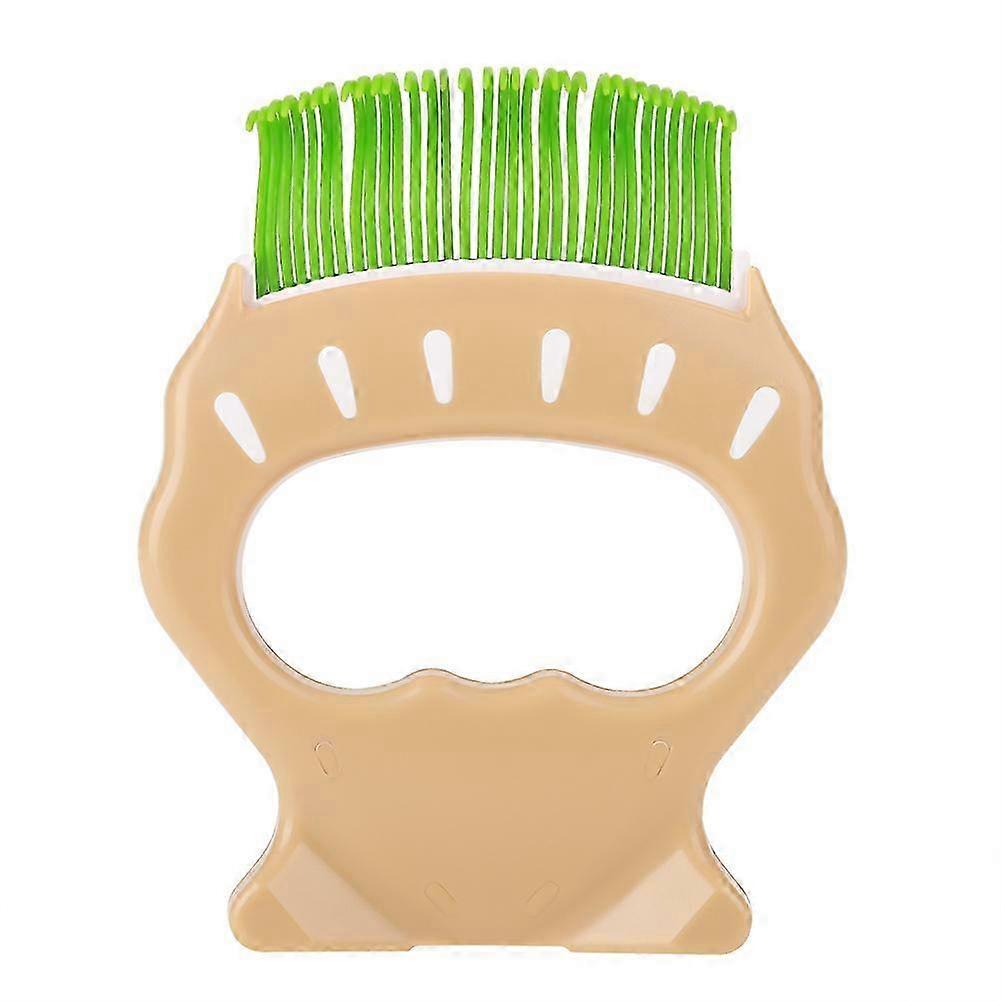 Grooming Brush with Shell Comb Design for Effective Hair Trimming and Removal for Dogs and Cats