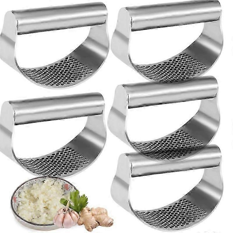 Acier inoxydable Ail Presse Anneau ail Presse Manuelle Ail Presse
