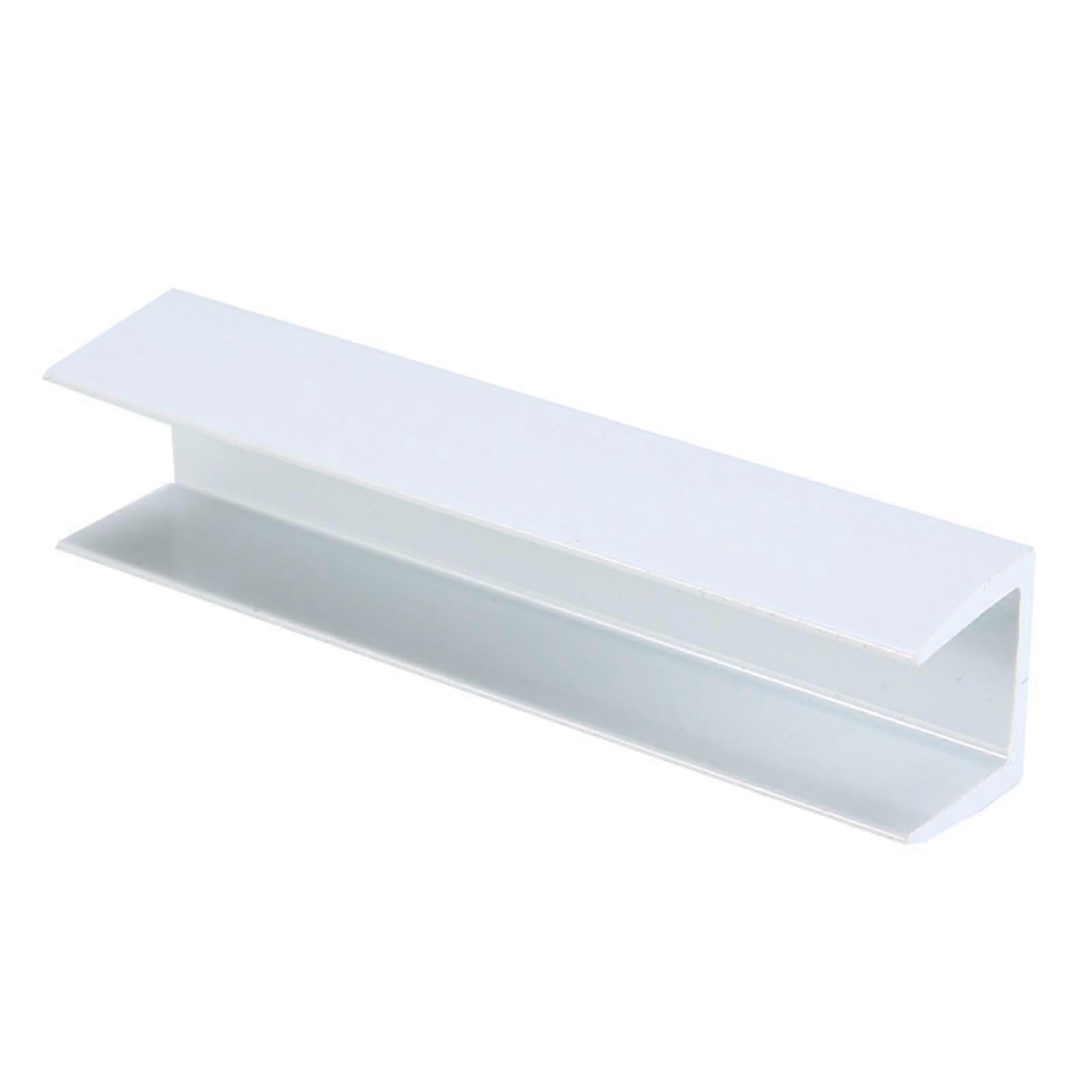 Reinforcement Accessories Fence Reinforcement Grooves Fittings For Freestanding Gate Pet Stairs Gate Fittings White