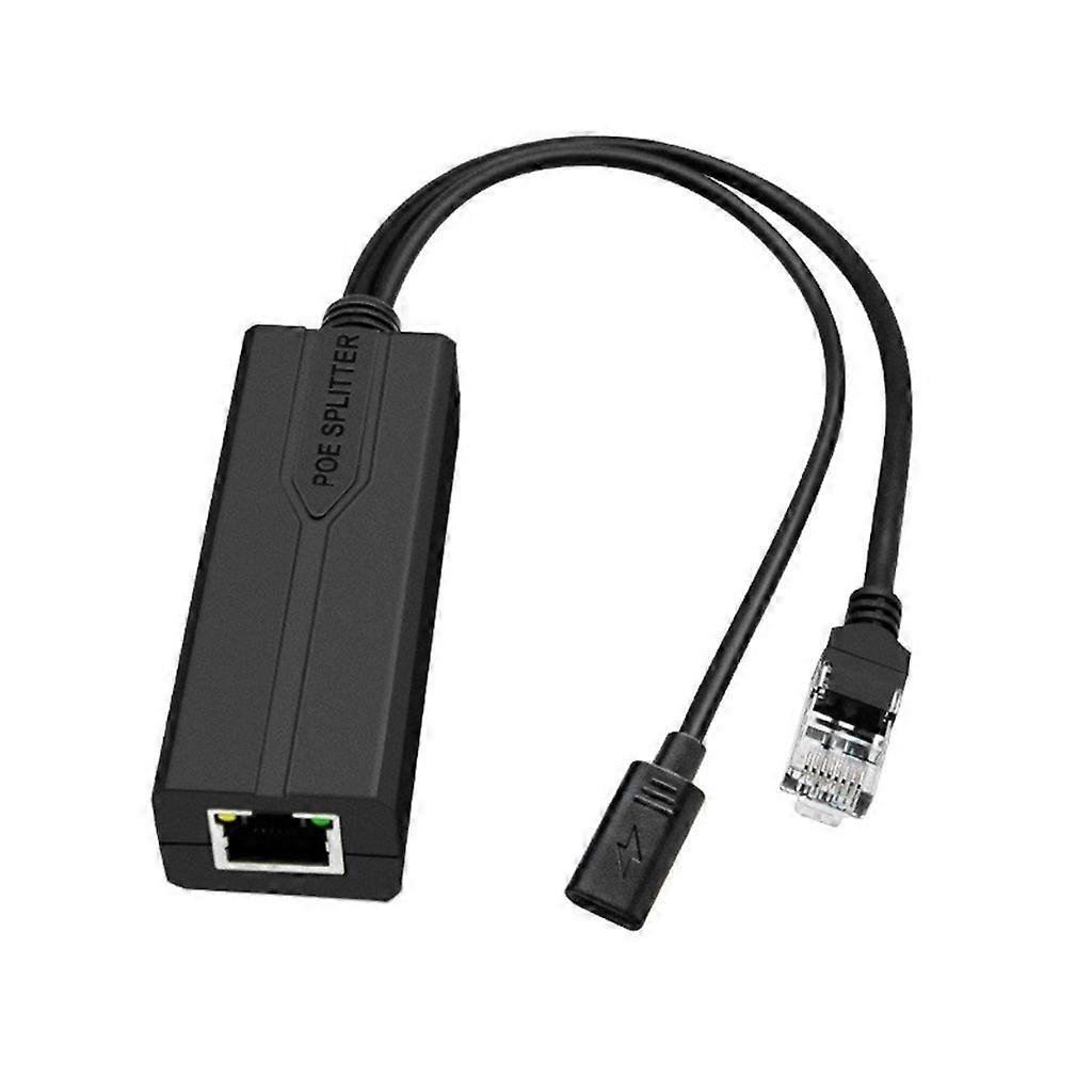 USB C POE מפריד POE מפצל 5V ספק כוח למתגי נתבי מצלמה