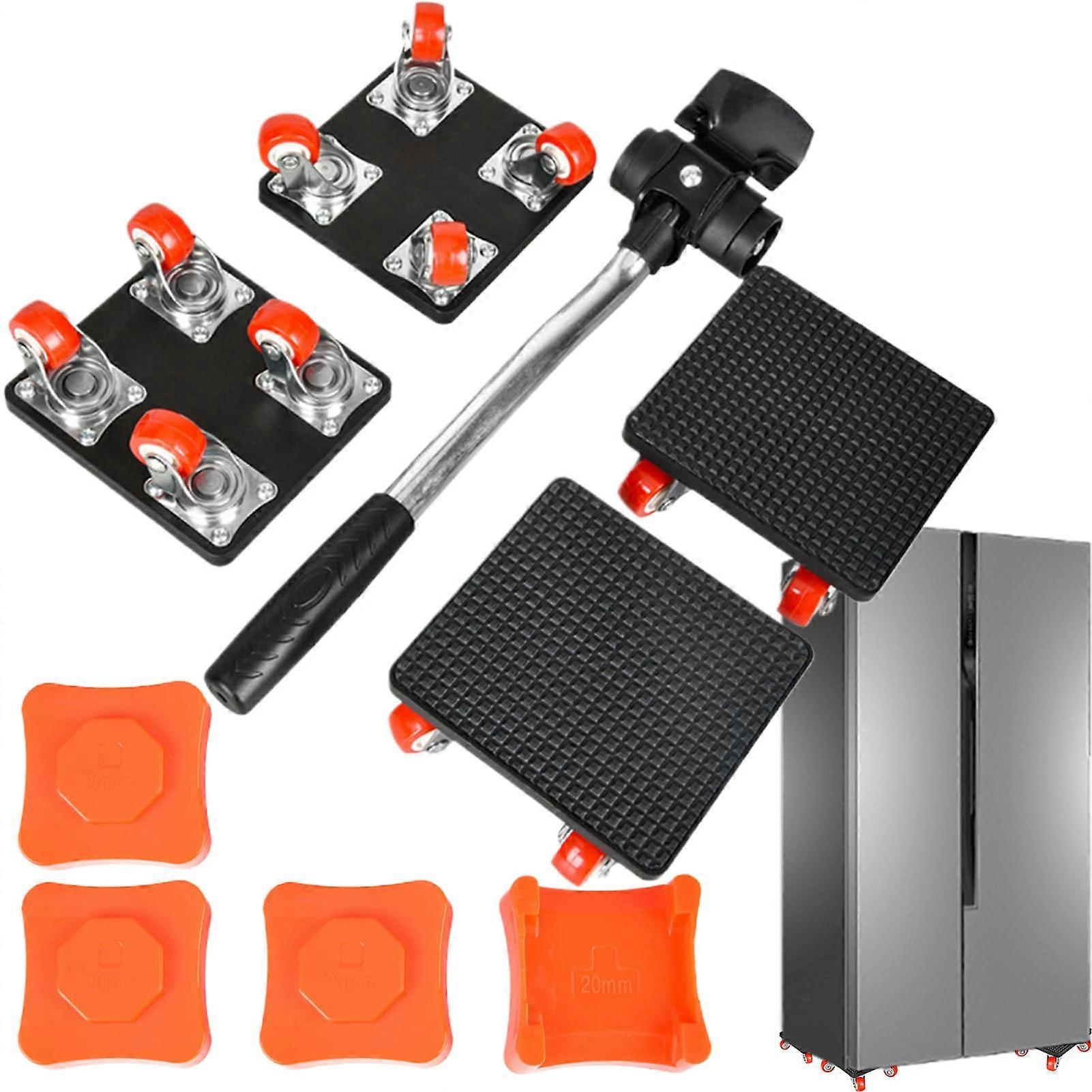 Furniture lifter – 360° swivel, sturdy mover with 4 wheels, nonslip for piano, couch, sofa, bed