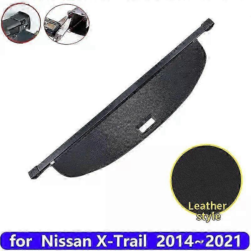 Car Trunk Curtain for Suitable for Nissan X Trail T32 Rogue 2014-2021 Rear Rack Partition Accessories