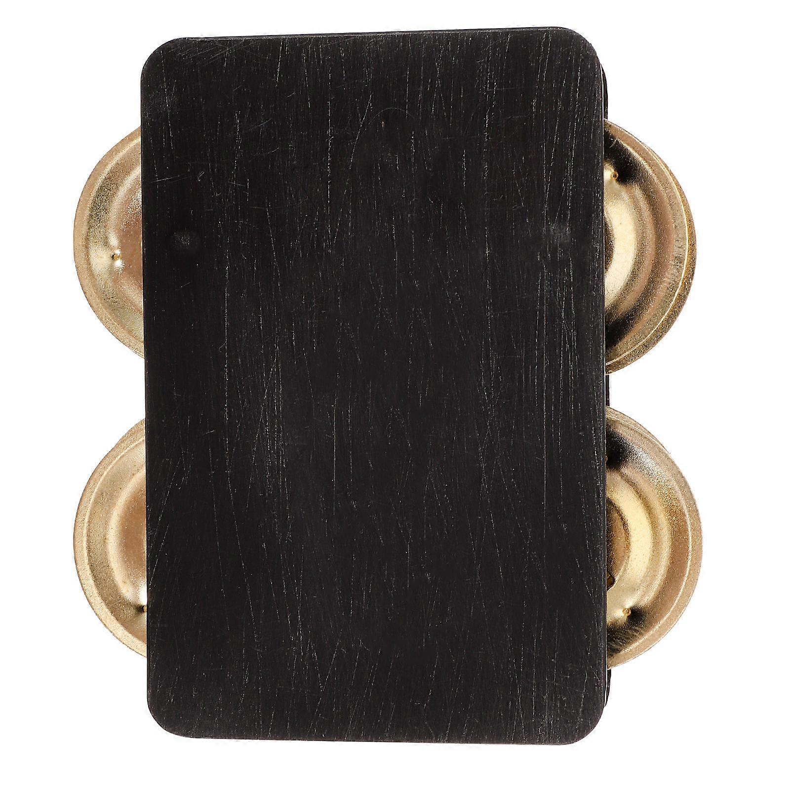Cajon Bells Beating Cajon Tambourine Rhythm Percussion Bell Music Education Rectangular 1Pcs