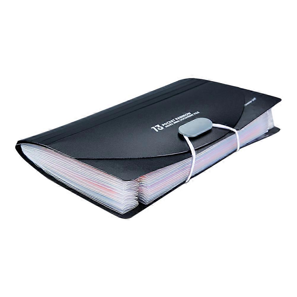 Accordion Folder Organizer with Compartments – Portable Document, Receipt and Card Organizer for Home or Office Use