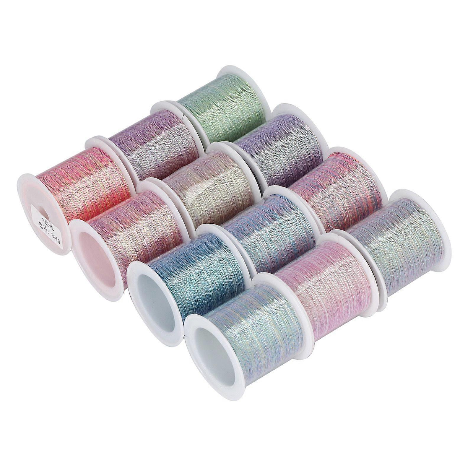 2025 dernier modèle 12pcs Braclet String 0.2mm 328ft Découpable Extensible Fort