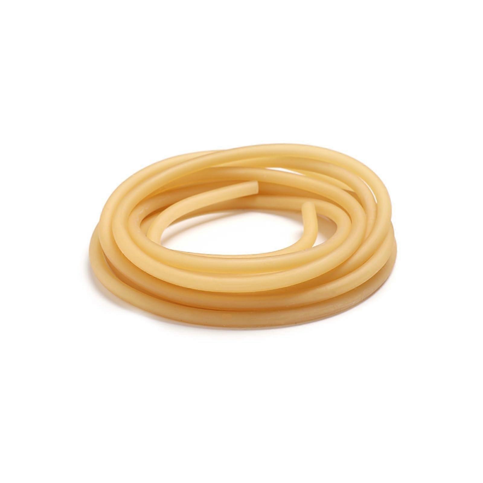 Rubber Hose Pipe, Flexible Rubber Natural Rubber Hose Equipment Rubber Latex Hose Drain Elastic (3 Meters) 3 meters.