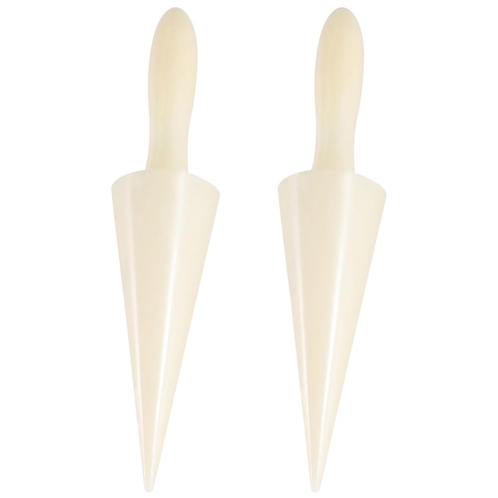 Ice Cream Cone Mold, 2 Pack, Multi Function DIY Egg Roll Mould with Ergonomic Handle, Non Deforming Kitchen Accessory for Homemade Ice Cream