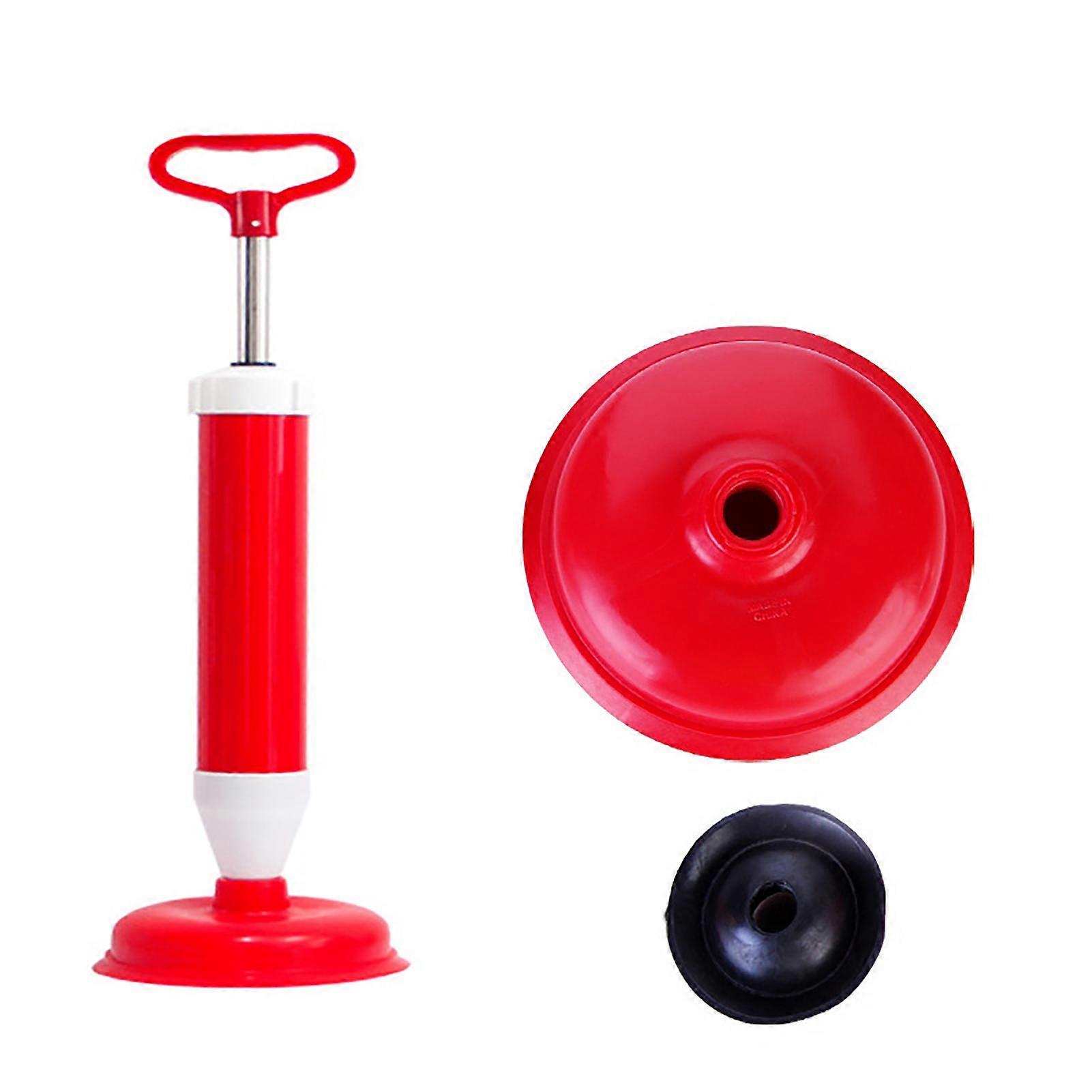 Vacuum Toilet Pipe Plunger Large Suction Cups Quickly Unblock Household Sewer Dredging Plunger