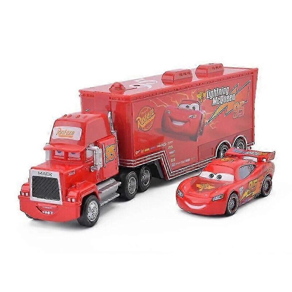 Cars Chick Hicks Lightning McQueen Mack Hauler Truck & Car Toys Gift for Kids