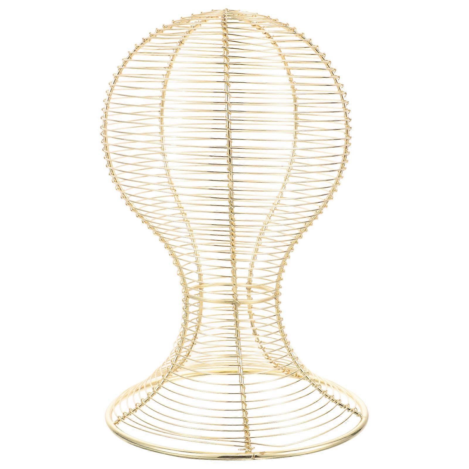 Dome Shape Metal Hat Stand Desktop Hat Rack Store Use Simple Design 1Set