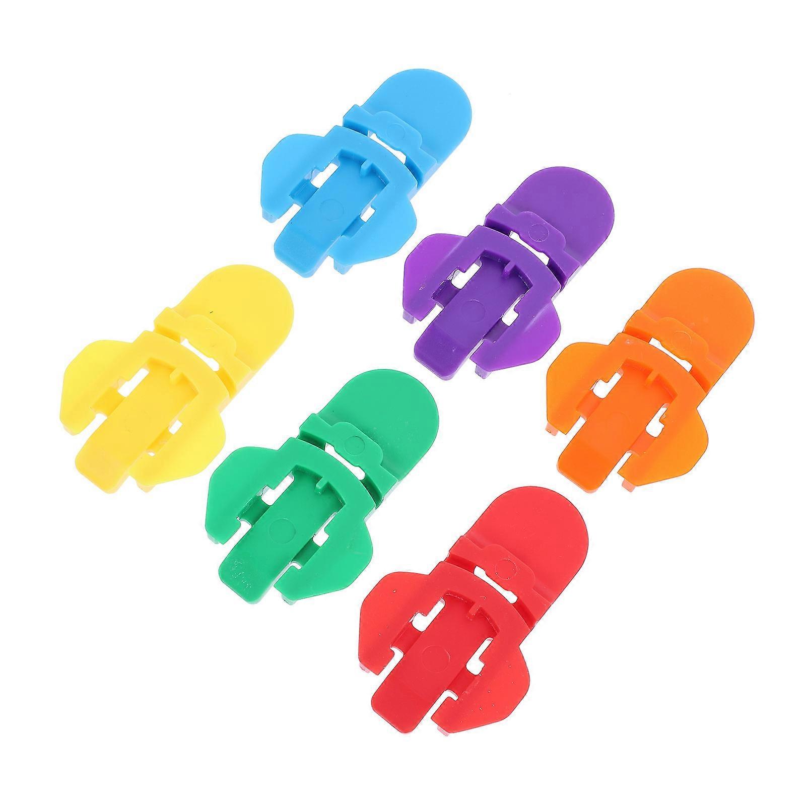 Reusable Bottle Opener Multi Purpose Bottle Openers Jars Openers Travel Friends Assorted Color 6Pcs