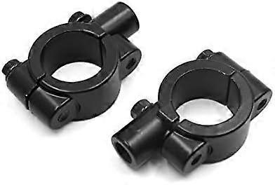 Package Content: 2 x Handlebar Mirror Holder; Dimension: 6 x 3.8 x 2cm / 2.4" x 1.5" x 0.8" (L*W*H)