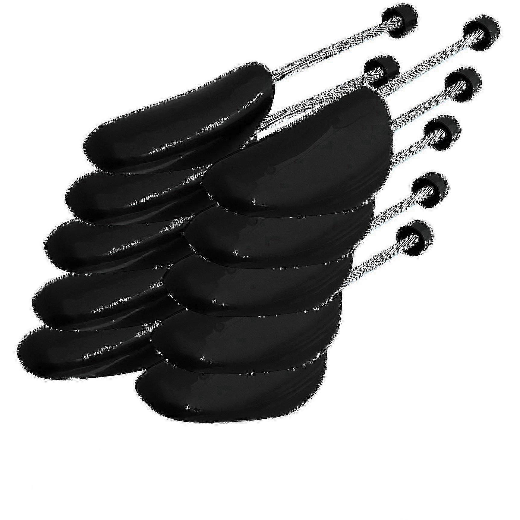5 Pairs of Plastic Shoe Trees, Stretchers & Shapers - Durable Shoe Support for Maintaining Shape & Preventing Creases