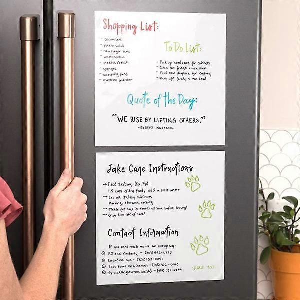 2er-Pack Haftnotizen Aufkleber Whiteboard