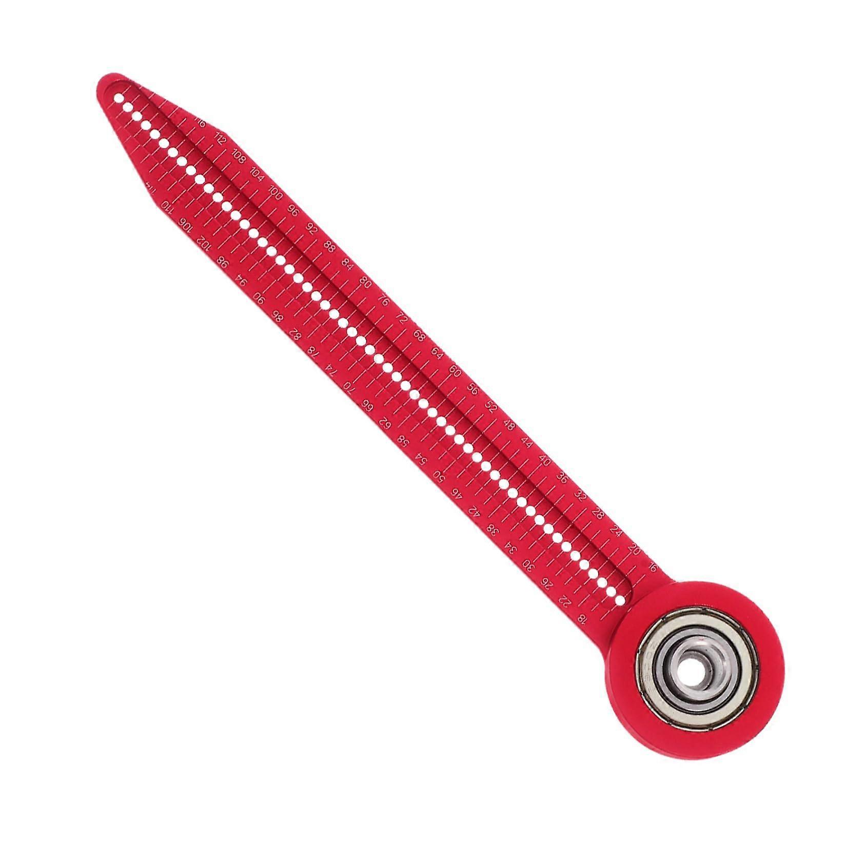 Large Compass for Woodworking Aluminum Alloy Round Dial Drawing Ruler for Precise Measurements in Carpentry Techniques and Architectural Projects