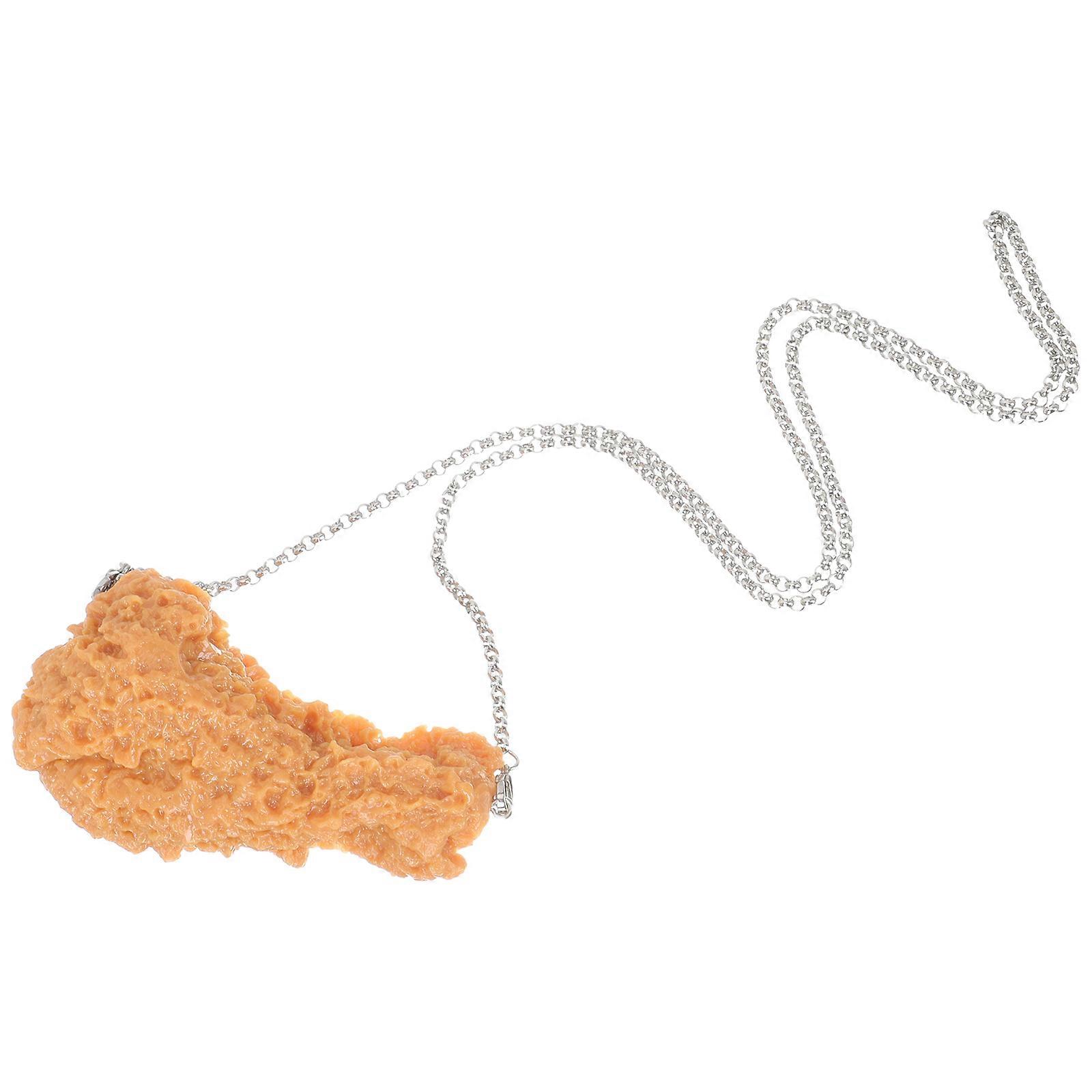 Sure! Here's a creative and engaging product description for your **Funny Fried Chicken Necklace**:
π **Funny Fried Chicken Necklace β For the