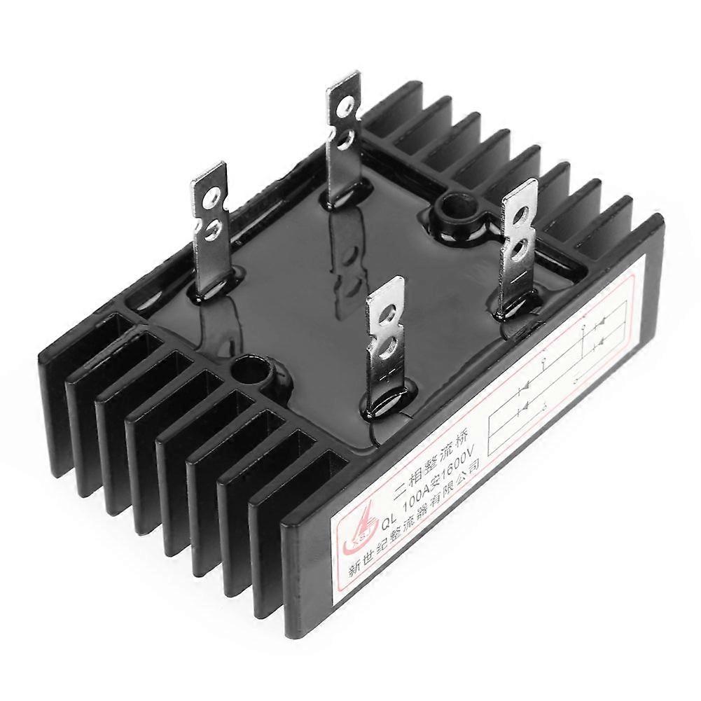 TwoPhase Rectifier, 100A 1600V Performance Black 2Phase Diode Bridge Rectifier