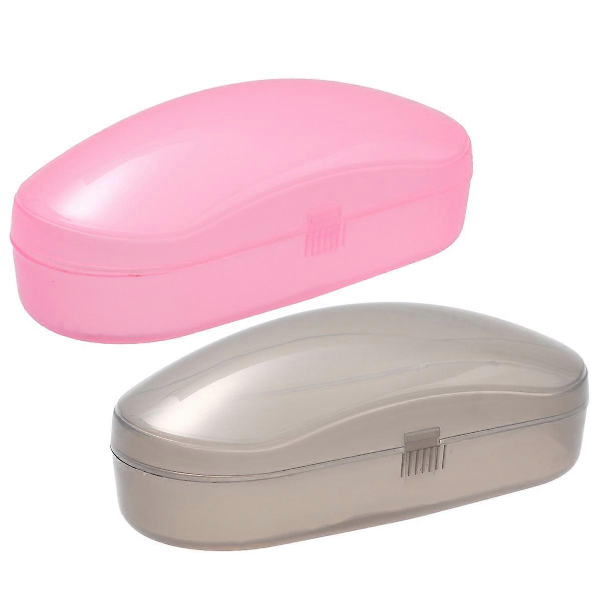 Stylish Glasses Case Crash Proof Scratch Resistant 16x6.5x6.5cm 5Pack