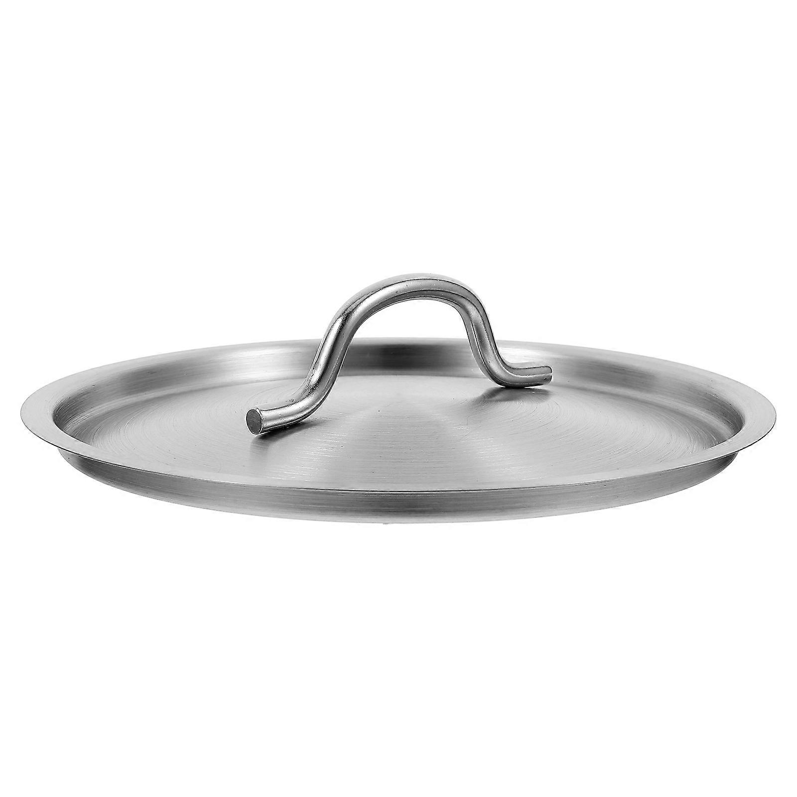 Stainless Steel Replacement Lid for Pots and Skillets Heavy Duty, Portable Handle, Seamless Seal for Efficient Cooking and Easy Cleaning