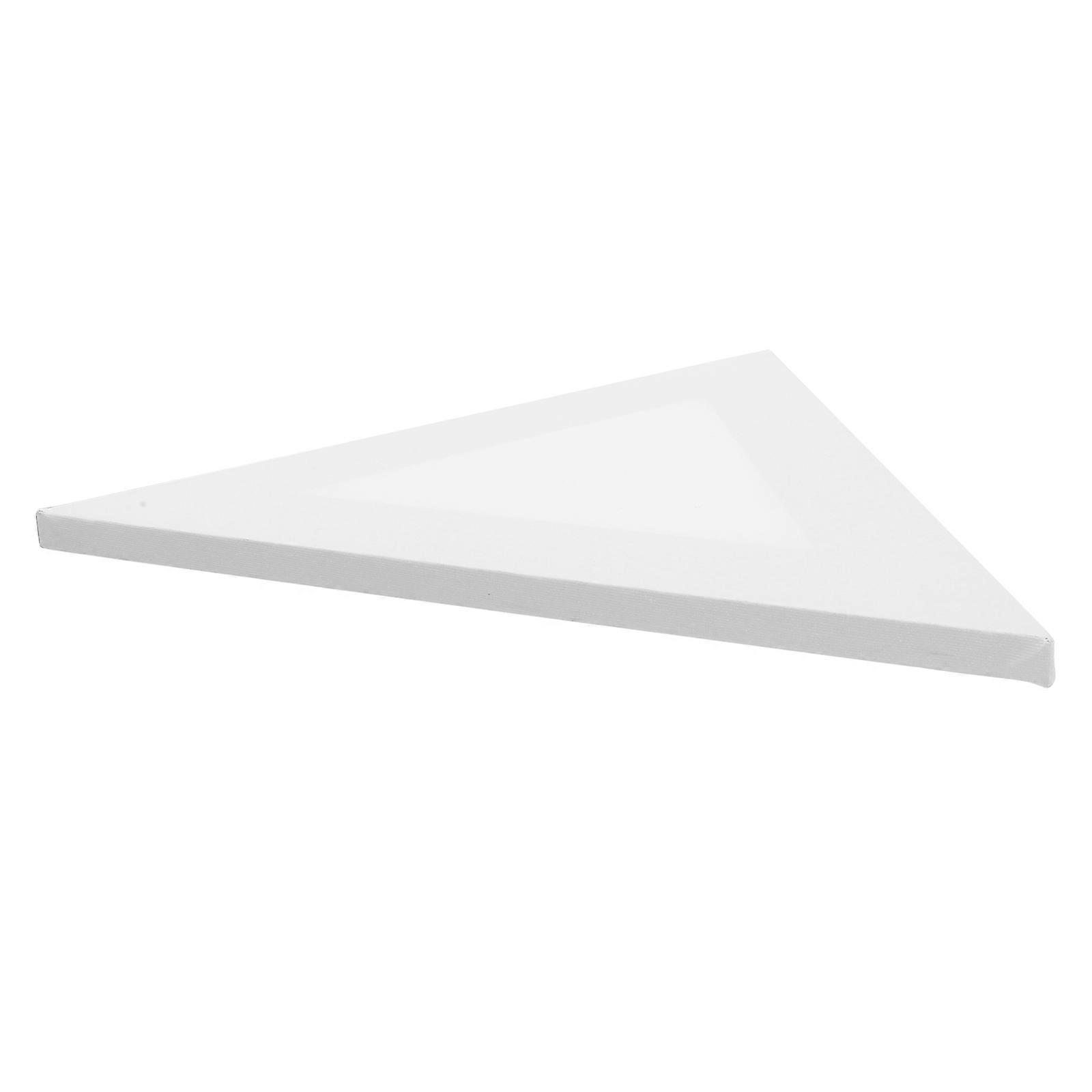 Triangle Frame Blank Drawing Panel Canvas Board For Painting Students Classroom Color 15.52X13.56X0.59IN Advanced Panel 1Pack