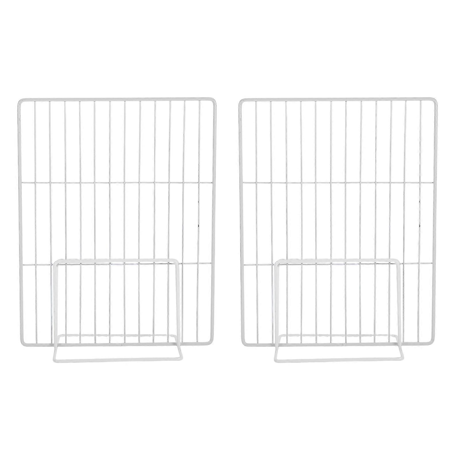 2pcs Adjustable Mesh Freezer Divider for Organized Storage – Sturdy Refrigerator Partition, Breathable Design, Fits Freezers, Fridges & RVs
