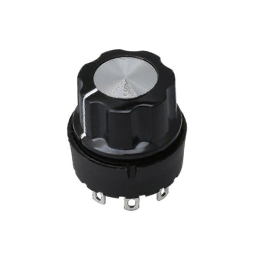 For 4 Positions Selector Rotary Switch with Rotate Knob for Fan Mixer Juicer WS5611