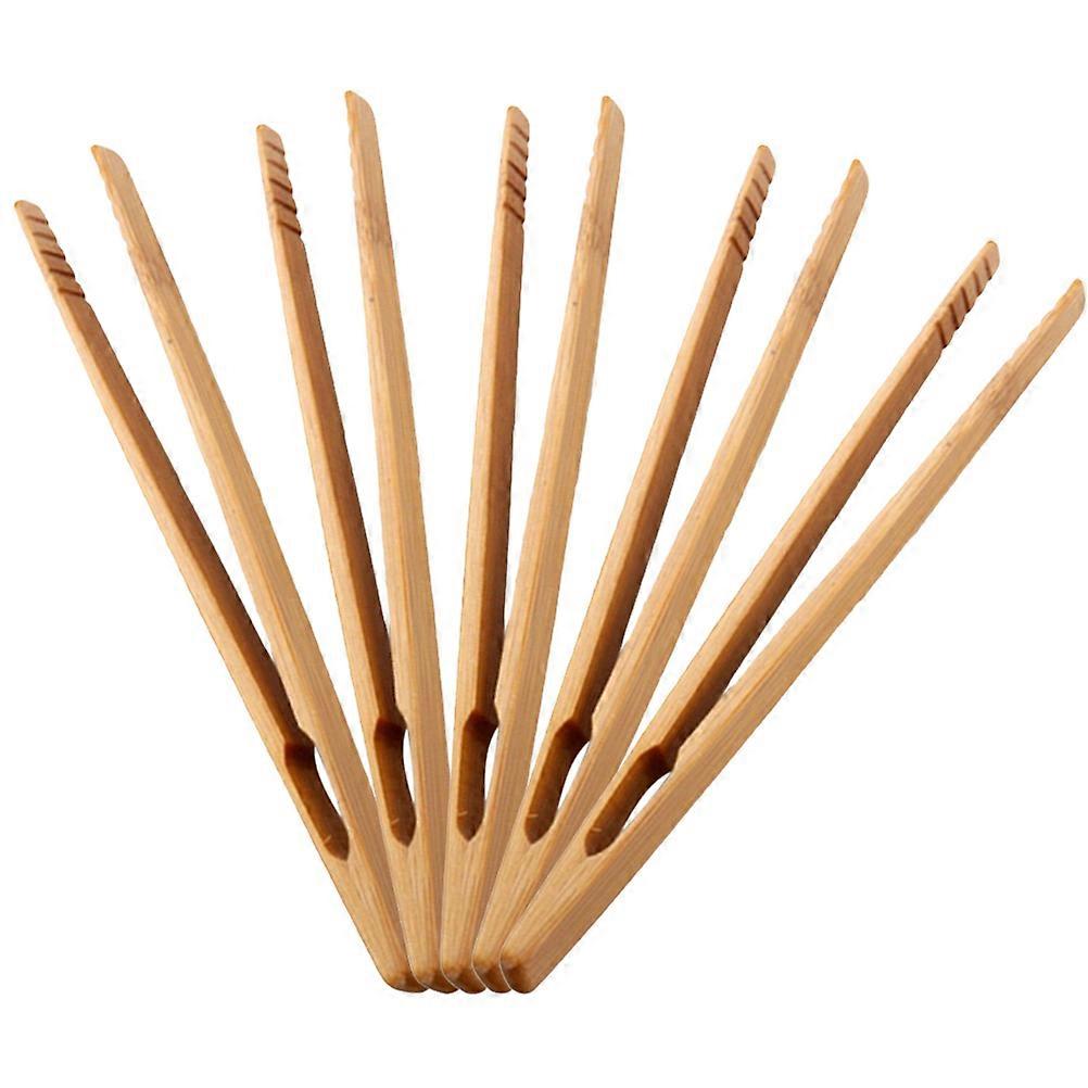 Wooden Tweezers Set of 5 for Fine Motor Skills, Grooved Grip Design to Improve Finger Flexibility and Hand Eye Coordination in Early Learning and