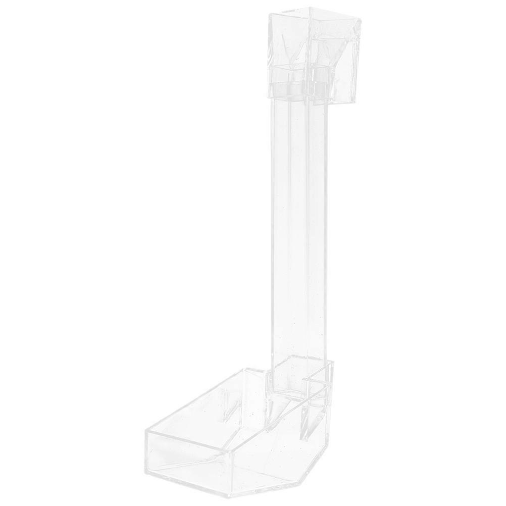 Acrylic Fish Feeder Tube for Home Transparent and Durable Easy to Install Clean and Keep Water inches