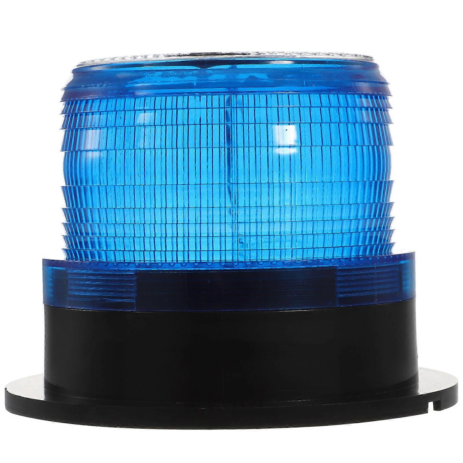 Solar Powered Strobe Light Emergency Light with Magnetic Base Vehicle Safety Warning Light