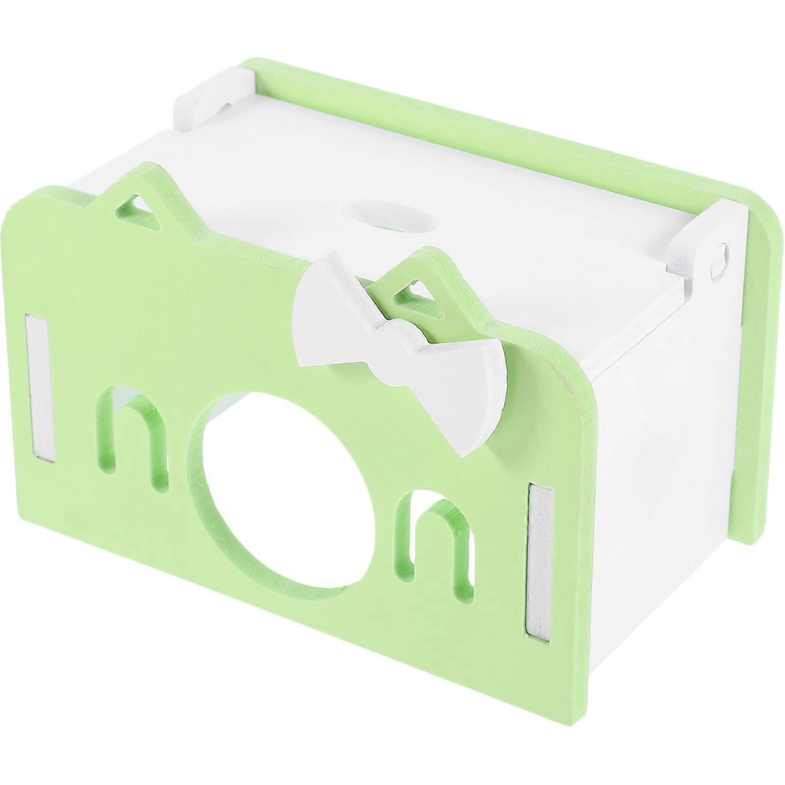 PVC Small Pet Hideout House for Hamster Guinea Perfect Nesting Cozy Comfortable Light Set