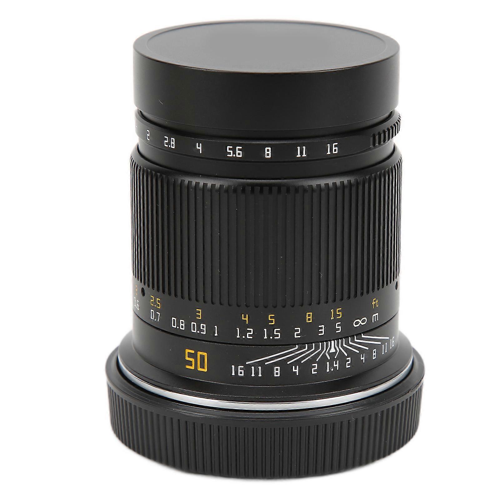 TTArtisan 50mm F1.4 RF Mount Manual Focus Full Frame RF Mount Camera Lens For Canon EOS R Camera