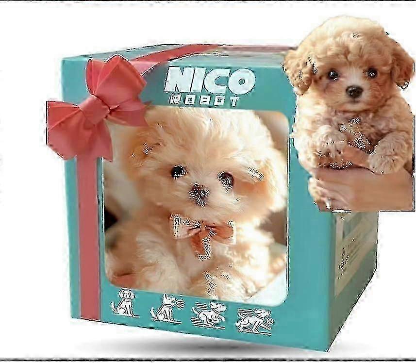2025 2025 New Robot Dog for Adults, AI Robotic Dog, Nicoo - My Realistic Robot Puppy That Acts Like a Real Puppy - Walking, Barking, Tail Wagging