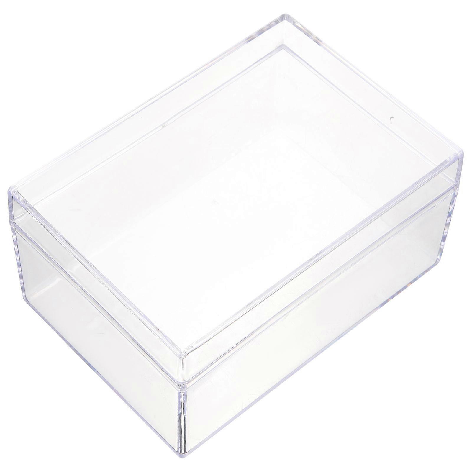 Playing Card Storage Box Plastic Case for Storage Use Transparent