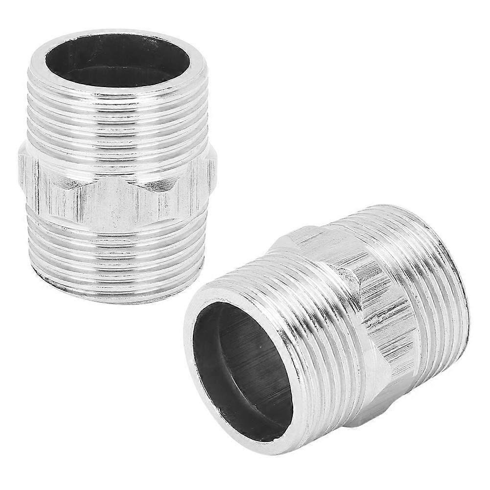 1-Inch Stainless Steel Hex Nipple Connection for Plumbing, Hardware, and Gas Applications, Wide Compatibility